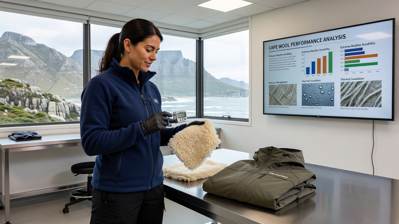Investigating the Contribution of Cape Wool to the Development of High-Performance Outdoor Apparel for Extreme Weather Conditions